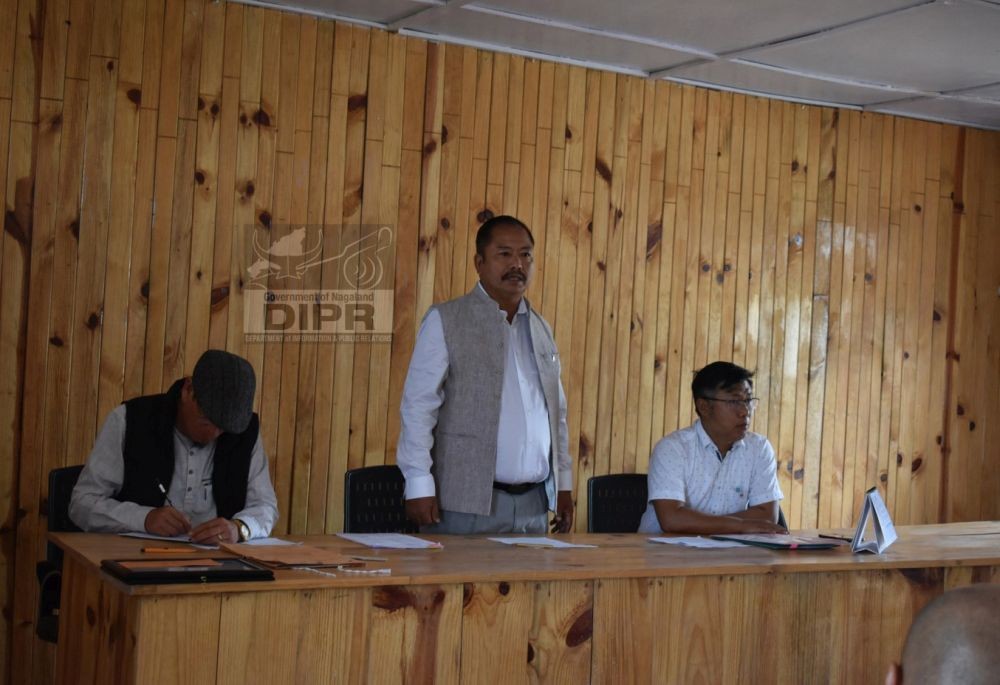Noklak District Planning & Development Board was held at Conference Hall of the Deputy Commissioner, Noklak on May 22. (DIPR Photo)